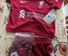Liverpool jersey kit 6-9m