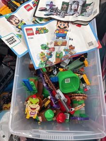 Lego Mario and Luigi interactive