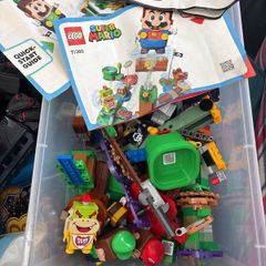 Lego Mario and Luigi interactive