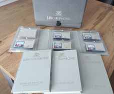Linguaphone Institute French Course Handbook Books and Cassettes