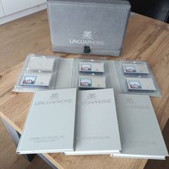 Linguaphone Institute French Course Handbook Books and Cassettes