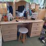 Dressing Table and Matching Locker Image 2