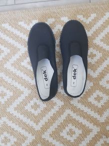 Black Canvas Shoes