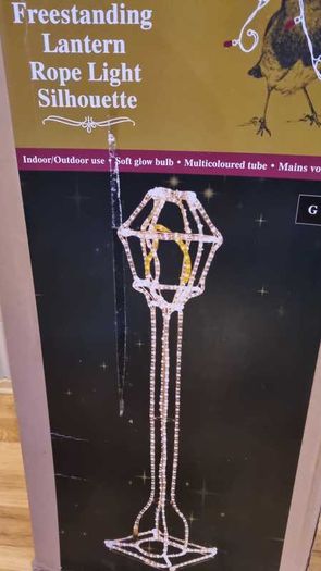 Christmas Lantern Rope Light
