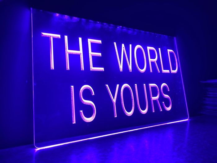 Scarface Neon light