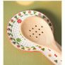Anthropology Festive Bistro Tile Spoon Rest Dish Image 2