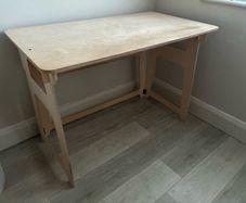 Flying Elephant Wooden Office Desk / Study Table