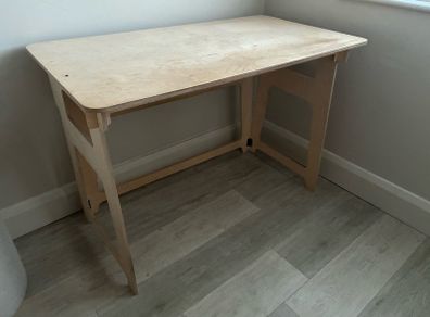Flying Elephant Wooden Office Desk / Study Table