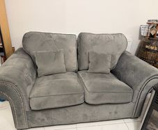 3 & 2 seater grey sofas