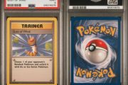 Pokemon TCG Game Base Set 1999 Gust of Wind PSA Mint 9