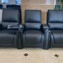 Sienna Electric Leather Recliner Sofa Set Image 5