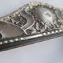 Antique Edwardian Wooden & Sterling Silver Photo Frame Art Nouveau  1800s Image 9
