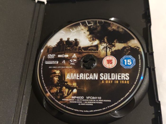 American Soldiers A Day In Iraq Dvd