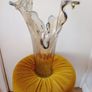 Mid-Century Iridescent XXL Murano Stretch Vase Image 5