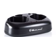 CB Radio Midland Alan Dual Charger with Power Supply and 2x Spare Batteries