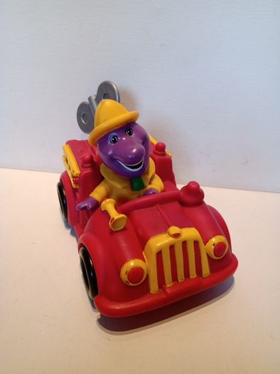 Barney the Dinosaur and Friends Wind Up Car 1994