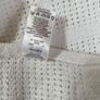 Cellular blanket white cotton cotbed Mothercare Image 3