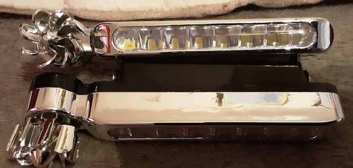 Wind operated car light's,  no wiring needed