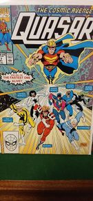 Quasar #17 1st Appearance of The Flash Barry Allen in the Marvel U.