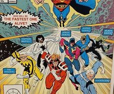 Quasar #17 1st Appearance of The Flash Barry Allen in the Marvel U.