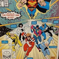 Quasar #17 1st Appearance of The Flash Barry Allen in the Marvel U.