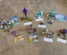 Lego Disney Princess and Frozen sets