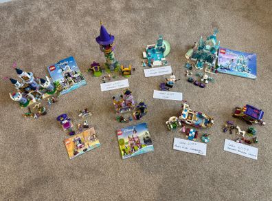 Lego Disney Princess and Frozen sets
