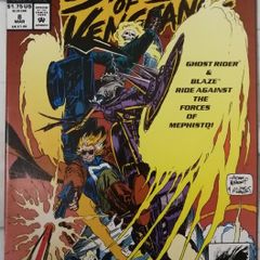 Ghost Rider / Blaze: Spirits Of Vengeance #8 Mephisto Appearance (1993)