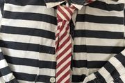 Mamas &amp; Papas striped shirt and tie 2-3 years