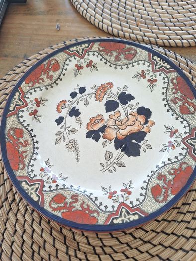 Antique Doulton Burslem 'Alma' Plate 23cm , Late Victorian Era c. 1886-1902