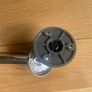 60cm silver towel rail Image 4