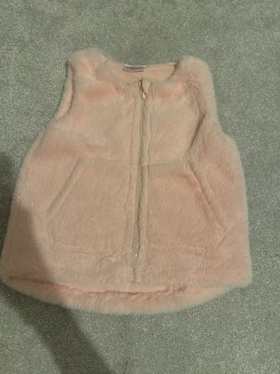 Pink body warmer - new