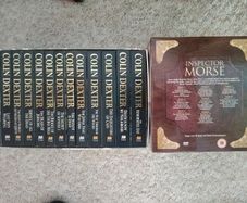 Inspector Morse DVD, book, magazine bundle