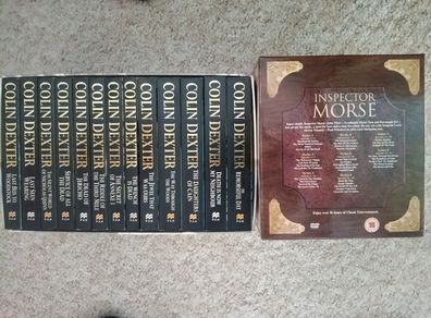 Inspector Morse DVD, book, magazine bundle