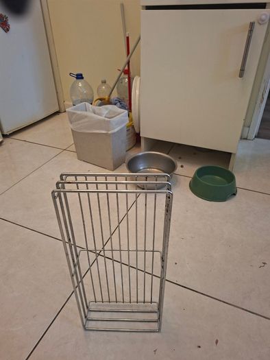 Silver racks x 3 for possible wine bottles