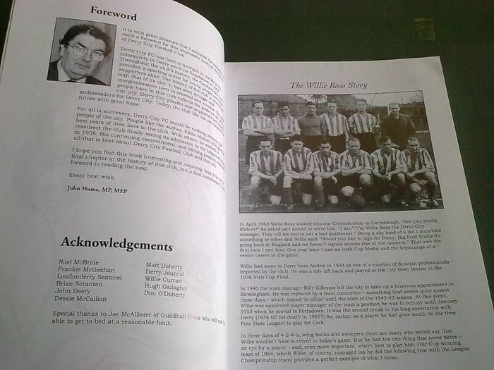 Eddie Mahon's Derry City Ireland Irish Sport
