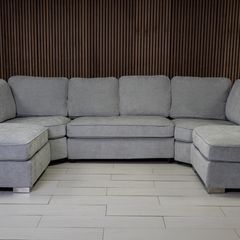 Easton U Shape Fullback Cushions Sofa