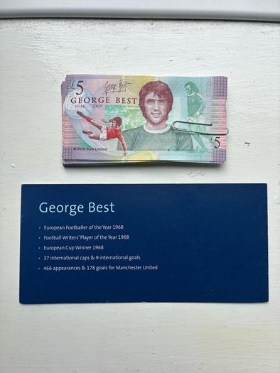 George Best Notes x 3 & Folder