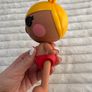 Lalaloopsy Littles Silly Hair Doll Scribbles Splash approx. 17 cm. Used Please see photos Image 7