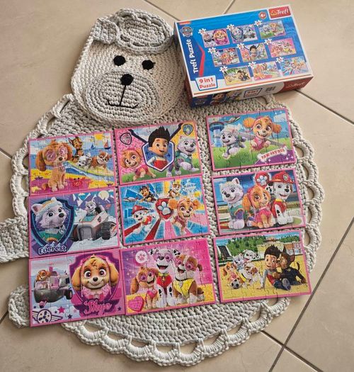 Puzzles 5 boxes age 4+