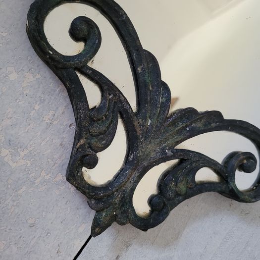 Antique baroque mirror