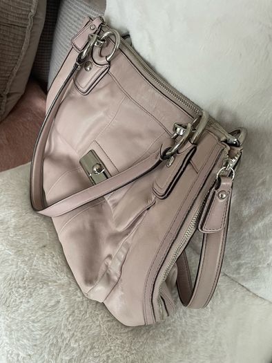 Coach Blush Pink Kristin Expandable Smooth Leather Tote Bag - Open to Reasonable Offer
