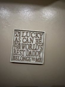 History & Heraldry Daddy coaster sentiment quote
