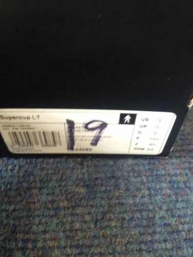 Adidas size 19
