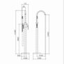 Freestanding Bath Tap Image 4