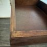 Vintage Regency Style Leather Top Drum Table/Occasional Table Image 10