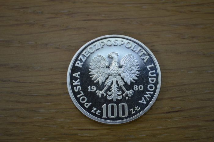 Asking price from 95 euro. Poland 100 zloty  Silver coin Environmental protection 1979, 1980,1981,1982