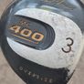 Macgregor MC400 oversize 3 wood golf club driver graphite shaft mid flex point Image 2