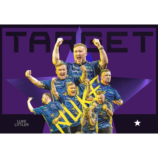 Target Luke Littler World Champion Darts 90% Swiss 23g