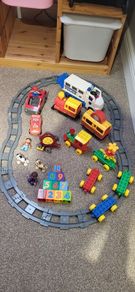 Duplo Train and vehicle bundle